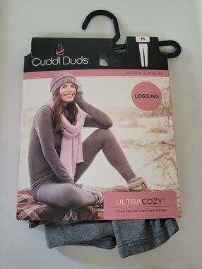Cuddl Duds Gray UltraCozy Leggings